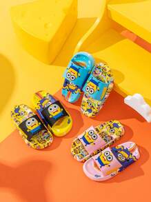 Minions Minions Pantoffeln, niedlich für Zuhause, rutschfeste Cartoon Badezimmer Flip-Flops Schul-Dekoration, Überraschung für Schule, Wohnheim-Dekoration, Schulanfang
