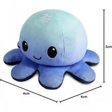 TeeTurtle - The Original Reversible Octopus Plushie - Christmas Trees + Ornaments - Cute Sensory Fidget Stuffed Animals That Show Your MoodHalloween Christmas New Year 2026 - Ngày + Đêm - Xem 6