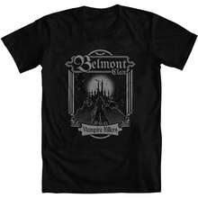 Belmont Clan Vampire Killers Against Count Dracula Unisex T-Shirt - màu đen - Xem 1