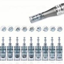 Stainless Steel Microneedling Cartridges Set For M8 – Fragrance-Free, Battery-Free (24/Nano) - 圓形奈米 - 查看 3