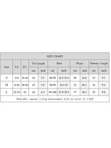 Women Floral Bandeau Bikini Set O Ring Strapless Tie Back Bikini Top High Cut Cheeky Thong Bathing Suit - 黑色 - 查看 6