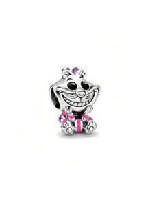 Disney Disney 100th Anniversary Enchanted Carriage Lab-Grown Rhinestone Charm Fits Bracelet Women 925 Silver Jewelry