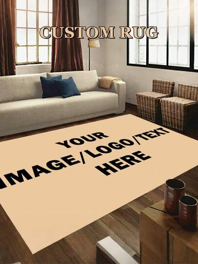 1 pezzo Tappeto personalizzato con foto, tappetino per pavimento con motivo personalizzato, possibilità di stampare logo/testo/immagine, decorazione domestica creativa, regalo per eventi aziendali, regalo di nozze o per il riscaldamento della casa, tappetino personalizzato