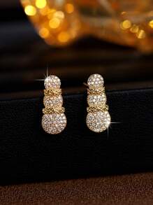 3 Stücke/Set Neue kreative, einzigartige Ohrringe/Halskette für Frauen, minimalistisches Design, vielseitiger Schmuck, tolles Geschenk zum Frauentag