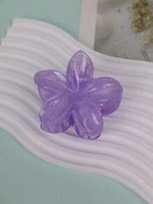 1 paquete/6 paquetes de pinzas de agarre medio Plumeria de colores claros y variados para mujer, estilo crema, elegantes, frescas, para el cabello, semiatadas, para uso diario, informales, para desplazamientos, pinzas para el cabello, pinzas para el cabello, pinzas para el cabello, pinzas para el cabello, pinzas para el cabello, pinzas para el cabello, accesorios para el cabello