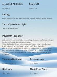 Retro Wireless Headphones, Wireless Headset Subwoofer Cell Phone Computer Universal, Portable And Lightweight Ultra-Long Battery Life,Cannot Be Retracted, Folded