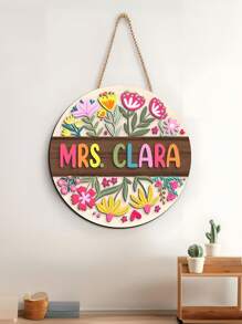 Personalized Teacher Name Door Sign2-Styles, Teacher Appreciation Gift, Custom Teacher Name Door Hanger, Classroom Decor, Teacher Gift, Welcome Sign,Back To School,School Supplies,School Supplies,Back To School,School Gift,For Office,For School,For Classroom,For Teacher Gifts,For University,For Colleague,For Dorm Rooms,For Teacher,For Boys And Girls,For Teenagers,Junior High School Students,Middle School Students,High School Senior High School Students,College Students,University Students,Freshman,Sophomore,Underclassmen