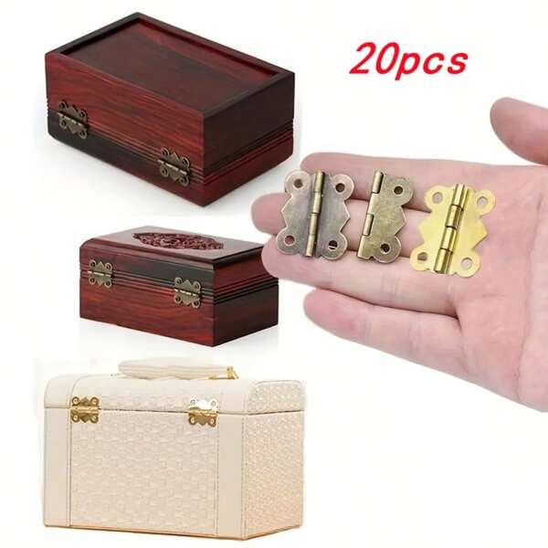 20 Stücke/Packung Eisen Schmetterling Scharniere, für Holzkisten