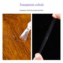100pcs/500pcs:Double-Sided Adhesive Dots, Transparent And Residue-Free Double-Sided Circular Adhesive Dots, Thickened Circular Adhesive Dots, Adhesive Dots, Transparent Circular Reusable Adhesive Stickers, Transparent Adhesive, For Hanging Wall Pictures, Strong Adhesion For Car Ornaments, Refrigerator Stickers, Residue-Free Adhesive Circular Double-Sided Stickers That Do Not Damage Walls.
