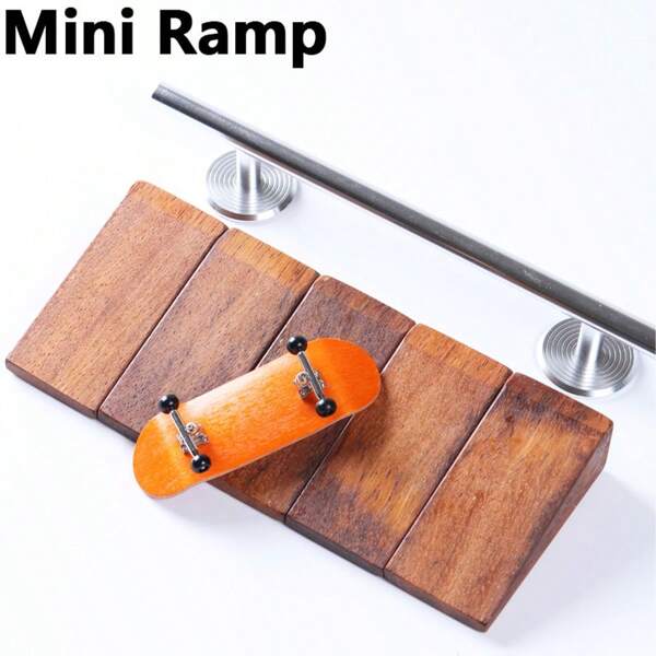 1 Stück Mini Fingerboard Rampe, tragbar und praktisch für den Außenbereich, professionelle Skate Rampe