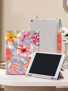 这款芙蓉海洋元素粉色背景图案平板电脑保护套，兼容 iPad (A16) 11 英寸第 11 代（2025 年款）和 iPad 7/8/9 10.2 英寸。皮革保护套兼容 Kindle Paperwhite 第 12 代（2024 年款）和三星 Tab S6 10.4 英寸。Tab A7 Lite 8.7 英寸也适用。时尚皮革保护套，是返校季、情人节和新年礼物的理想之选。 - 彩色 - 查看 6