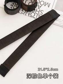 1 件 21 厘米魔法发型海绵发髻制作器、松软甜甜圈发髻制作器、快速卷发工具、日常佩戴和工作用发饰、发型套装、美发工具套装、发型设计套装