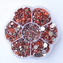 5000顆/盒 2mm 3mm 4mm 5mm 6mm 樹脂圓形平底水鑽 多色水晶寶石 非熱黏 DMC 珠飾玻璃石 3D 圖案設計配件 亮粉美甲貼紙裝飾 適用於衣服、包包、鞋子、杯子、手機殼、手工 DIY 裝飾 美甲用品 美甲珠飾 美甲寶石 美甲飾品 - 彩色 - 查看 4