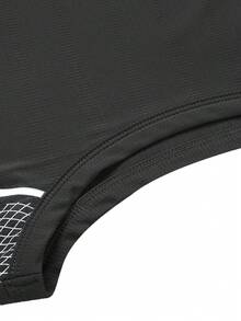 Camiseta masculina com estampa de cor sólida e gola redonda, leve, casual, para atividades ao ar livre, corrida, ciclismo, exercícios, fitness, basquete, regata esportiva - Preto - Ver 7
