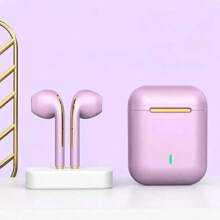 Nouveaux écouteurs Bluetooth sans fil de haute qualité J18 de 200 mAh avec réduction de bruit TWS intra-auriculaires stéréo sport universels pour smartphone