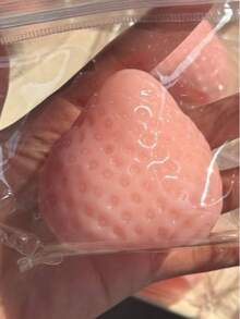 1 PIEZA Juguete de estrés con forma de fresa exprimible, diversión y alivio del estrés para trabajadores de oficina y estudiantes, perfecto como regalo de fiesta y regalo de cumpleaños para todas las edades, color rosa, juguete [empaque aleatorio sin cadena] - Multicolor - Ver 10