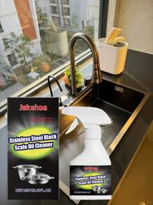 Multi-Functional Cleaning Agent For Household Stainless Steel Kitchenware To Remove Black Stains, Grease And Rust