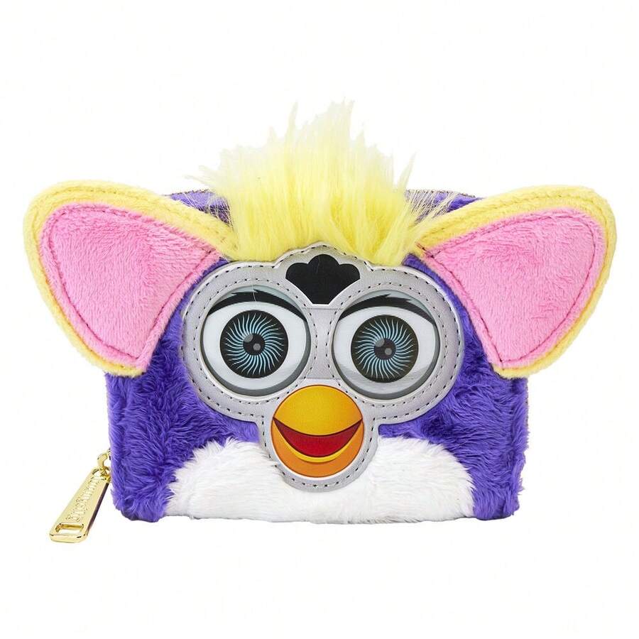 Cartera Furby Loungefly - Morado, Rosa y Amarillo - Ver 1