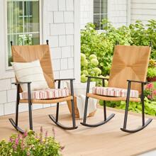 Better Homes & Gardens 19" X 18" Premium Navy Outdoor Seat Cushion