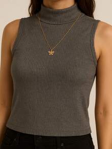 Women Tank Tops & Camis - 綠色 - 查看 2