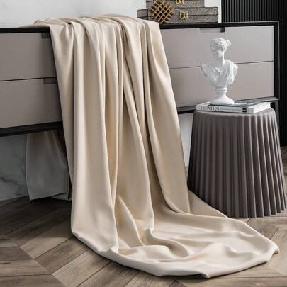1 chiếc rèm che nắng hiện đại bằng vải rayon màu trơn, thiết kế dạng túi cho phòng khách và phòng ngủ - Rèm lọc sáng và mỏng, rèm phòng khách, rèm phòng ngủ
