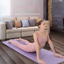 1 peça Tapete de Yoga, Espesso e Largo, Tapete de Dança e Exercício de Yoga Antiderrapante de Alta Densidade