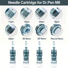 Stainless Steel Microneedling Cartridges Set For M8 – Fragrance-Free, Battery-Free (24/Nano) - 圓形奈米 - 查看 4