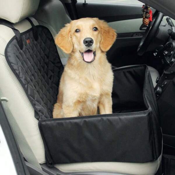 Foldable Multi-Function Pet Car Cushion, Non-Slip Pet Car Bed Suitable For Pet Outdoor, Vacation Use