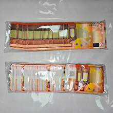 100Pcs 7*10cm New Pattern Bill Design Resealable Zip Lock Mini Mylar Bag 1g Candy Gummies Packaging Pouch Smell Proof Zipper Self Seal Empty Bags Heat Sealable Storage Plastic Pouches With Clear Window