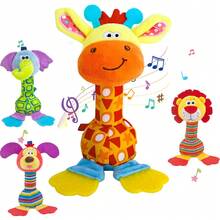 XLiKaa Baby Soft Rattle Shake Bell, Infant Grasping Developmental Toys, Sensory Learning Toys With Teether, Baby Sound, Suitable For 3-6-9-12 Months - Multicolor - View 1
