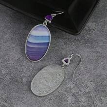 1 par de pendientes de estilo vintage bohemio con diseño único, joya de mujer adecuada para uso diario y fiestas