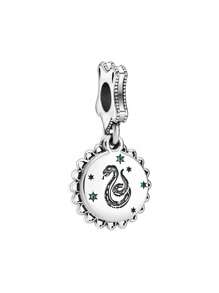 Disney Disney 100th Anniversary Enchanted Carriage Lab-Grown Rhinestone Charm Fits Bracelet Women 925 Silver Jewelry