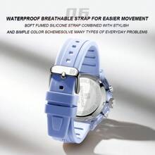NAVIFORCE NAVIFORCE Playful Multi-Function Sporty Seiko Movement Quartz Watch - 50m Waterproof-Date & LED Backlight, With Seiko Battery - Elegant Stainless Steel Wristwatch For Gifts (Birthday/Valentine/Christmas)