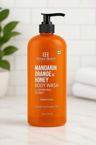 Botanic Hearth Eucalyptus &Amp; Tea Tree Body Wash | Shower Gel - 16 Fl Oz Helps Soothe Skin, Refreshing And Invigorating, Cleansing Shower Gel For Men And Women - Sulfate Free, Paraben Free - Mandarin Orange - View 1