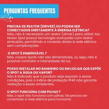 Led Spot Light Kit 5w 7w 10w Square Round Recessed Cold White Warm White Bivolt Plasterboard 3 UNITS 5 UNITS