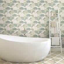 Wall Paper - Beige/ Green - View 9