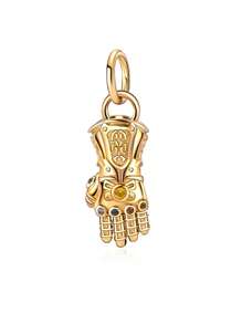 Disney Disney 100th Anniversary Enchanted Carriage Lab-Grown Rhinestone Charm Fits Bracelet Women 925 Silver Jewelry