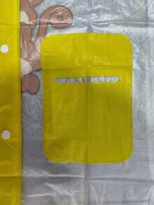 Impermeable transparente para nin@ con diseños vario tallas - Amarillo - Ver 4