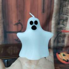 1 Stück, 17 Formen Halloween Geist duftende Kerze, Heimdekoration, Feiertagsgeschenk, Badezimmer Duft