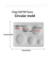 Earrings Dropping Silicone Mold DIY Jewelry Set Earrings Pendant Hanging Making Resin Creative Jewelry Handicraft Enthusiasts Gift (Multiple Styles To Choose From) - White - View 14