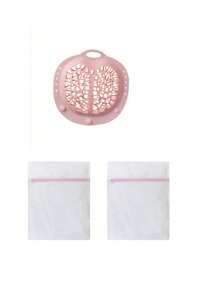 Bolsa de lavandería de silicona de imitación con bolsa para ropa, red especial de protección para viajes para lavadora, bolsa para lavar sujetador, bolsa de red para ropa sucia para evitar deformación de ropa interior con cremallera, bolsa de lavandería para sujetador y ropa interior, accesorio de herramienta de limpieza doméstica, bolsa de cuidado de lavandería, bolsa de lavandería anti deformación