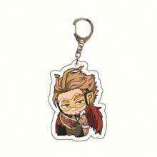 bandai Accesorios de hombre de anime 2D, regalos de fiesta de anime, llavero acrílico original de Izuku Midoriya Shoto Todoroki, lindo colgante de dibujos animados Y2K, adecuado para bolsos de hombro, mochilas y llaves, el regalo perfecto para fans, decoración de fiesta de cosplay, colgantes de automóvil, derivados creativos de anime, colgantes de cómics japoneses, colecciones de fans veteranos de anime, regalos de la serie otaku, regalos baratos para vacaciones