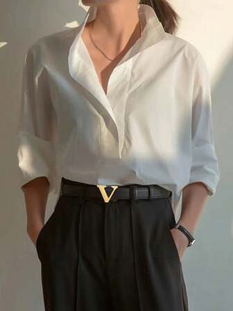 1ชิ้น เข็มขัดผู้หญิงพร้อมตัวยึดอักษรระดับพรีเมียม, แบบสไตล์ 2025, เข็มขัดยีนส์หลากสี เหมาะสำหรับโอกาสต่างๆ, เข็มขัดหนังPUสีพื้น ใส่ได้ทุกโอกาส, ใช้ได้ทุกฤดู ฤดูใบไม้ร่วง ฮาโลวีน