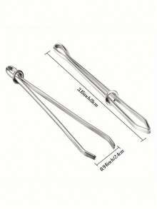 1pc Elastic Band Threader Clip For Sewing DIY, Belt Guide Needle Tool For Trousers - Multicolor - View 4