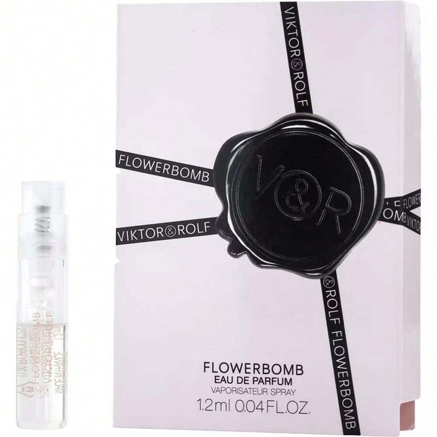 Flowerbomb de Viktor y Rolf 0.04oz Vial de Eau de Parfum con vaporizador - Multicolor - Ver 1