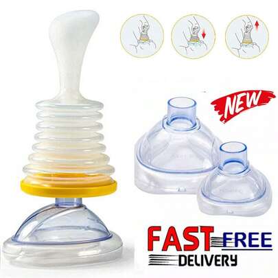 Choking Relief Mask, Home and Travel Assist Kit, Easy to Use & Portable DE