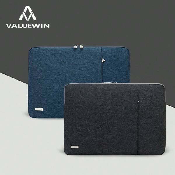 VALUEWIN Laptop Case 16 Inch,13-14 15-15.6 Inch Laptop Sleeve Compatible With MacBook Pro 16 M4 M3 M2 M1, HP ASUS Notebook, Polyester Vertical Computer Sleeve Bag With Pocket