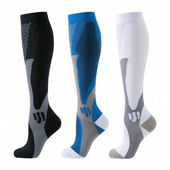 1/3 Skarpety uciskowe dla sportowców] Zestaw dla mężczyzn i kobiet, idealny do aktywności na świeżym powietrzu, takich jak koszykówka i piłka nożna, idealny do biegania, podróży, jazdy na rowerze i uprawiania sportu