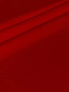 男士健身无袖连帽背心，速干弹力运动上衣，适合跑步、健身、徒步、户外活动、夏季 - 紅色 - 查看 4