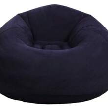 Grand fauteuil souple et gonflable en PVC, chaise longue, pouf, canapé, siège pour la vie quotidienne, l'extérieur et le camping